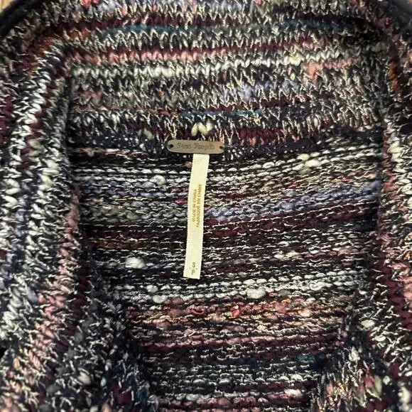 Free People Women's Multicolored Long Cardigan sz Small - Picture 4 of 7
